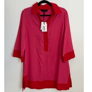 Abbey Glass Piper Caftan‎ NWT Women's size large